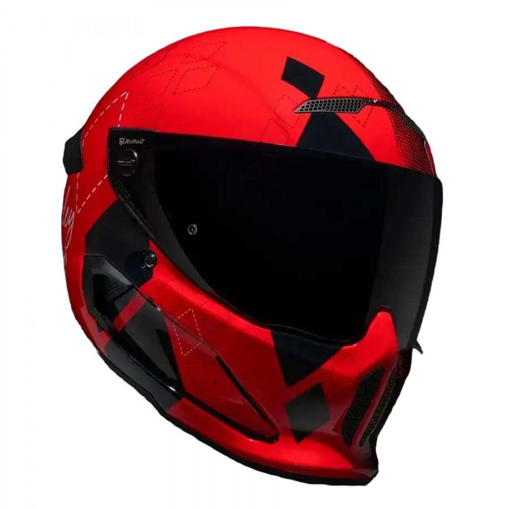 Мотошолом Ruroc ATLAS 4.0 HELMET - HARLEY QUINN